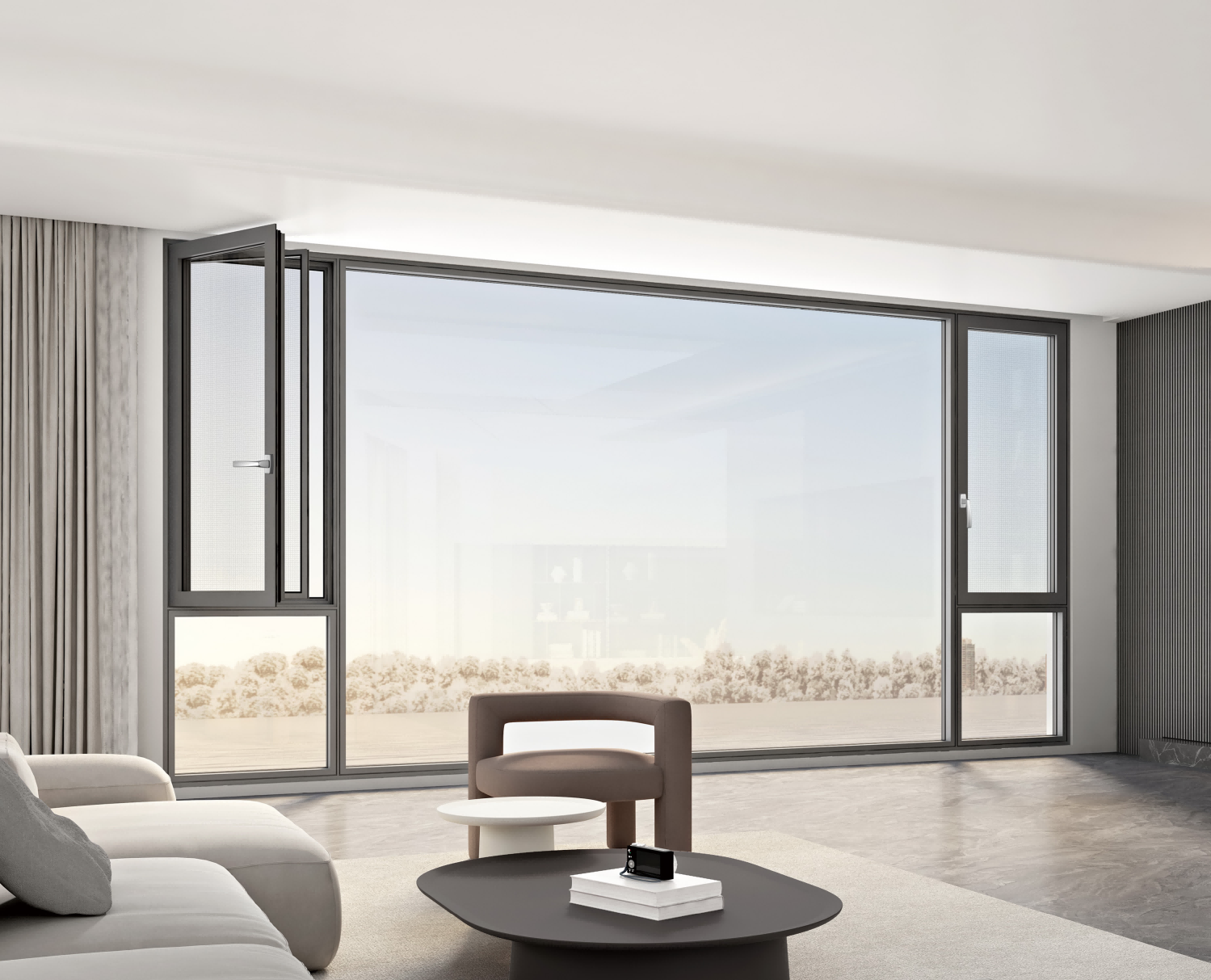 慕森极简系统门窗,慕森极简门窗